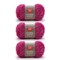 Red Heart Scrubby Sparkle Watermelon Yarn - 3 Pack of 85g/3oz - Polyester - 4 Medium (Worsted) - 174 Yards - Knitting/Crochet